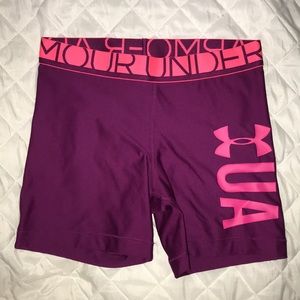 Under Armour compression shorts, medium